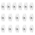 thumbnail image 1 of Ruedas giratorias mini Smooth Mobility de 360°, adhesivas, silenciosas y duraderas, para muebles, botes de basura y almacenamiento, paquete de 16, 1 of 5