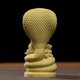thumbnail image 3 of Cliff Cypress Snake Buddha Shakyamuni Buddha Statue Wood Carving Home Buddhist Temple Deity Statues Nagarjuna Bodhisattva Decorations and Cultural Relics, 3 of 3