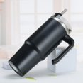 thumbnail image 1 of ZHAOCHENG Nueva taza térmica de acero inoxidable 304, práctica taza de hielo para automóvil, taza de café para automóvil con asa de gran capacidad, 1 of 5