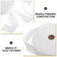 thumbnail image 4 of Shisuyan Batting Strip Cotton Blend Batting Roll For Quilts Rugs Purses Needle Punched Flexible Quilt Crafting Projects Braided Throw Rugs, 4 of 8