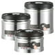 thumbnail image 5 of Contenedor de almacenamiento de granos de café de acero inoxidable Caja de tarro sellada al vacío a presión, 5 of 11