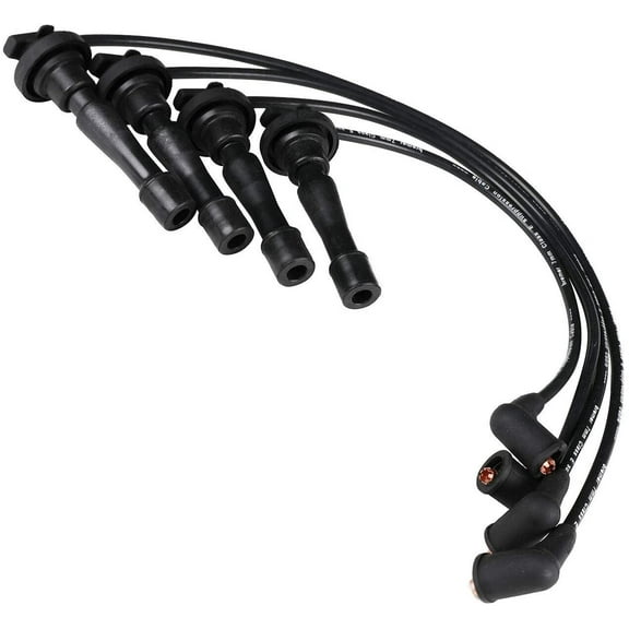 Bodeman Ignition Spark Plug Wires 7mm (4PC Set) for 1997-2001 Honda CR-V, 1990-1993 Acura Integra L4 1.8L