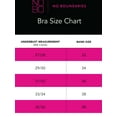 thumbnail image 3 of No Boundaries Juniors' Unlined Sheer Mesh Demi Underwire Bra, Style-NB461, 3 of 4