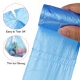 thumbnail image 3 of Small Trash Bags for Mini Desktop Cans in Home, Kitchen, Office Use Blue, 3 of 5