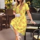 thumbnail image 3 of Disketp Toast para Vestido de Manga Corta para Mujeres, Vestidos de Verano para Mujeres, Casual y Holgado para la Playa, 3 of 6