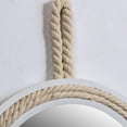 thumbnail image 5 of Small Nautical Mirror Bathroom Wooden Rope Door Wall Hanging Home Decor, 5 of 8