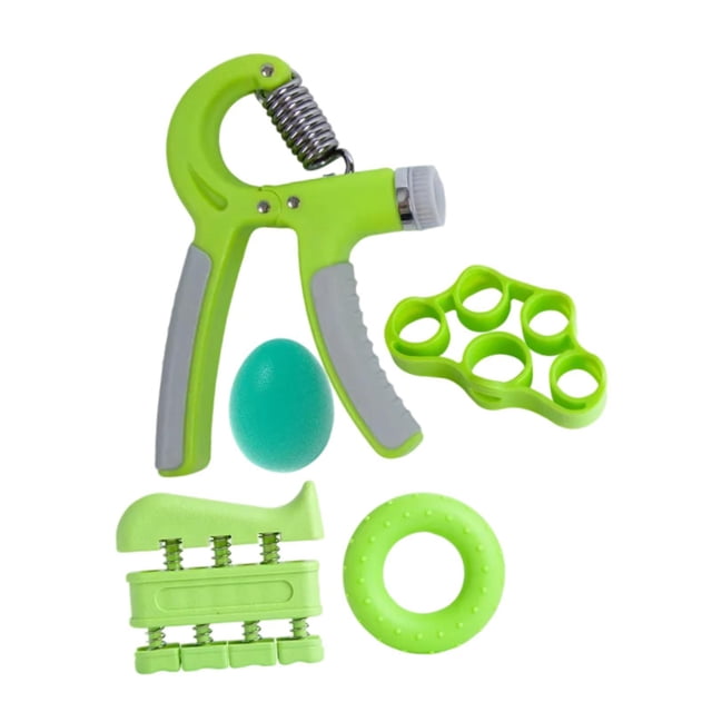Entrenadores de fuerza de agarre versátiles para de ejercicio diario entrenamiento muscular Verde