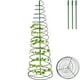 thumbnail image 2 of Soporte para plantas con aros de hierro en espiral para macetas | Soporte de ratán macizo para plantas trepadoras | Soporte para plantas trepadoras de jardín, 2 of 7