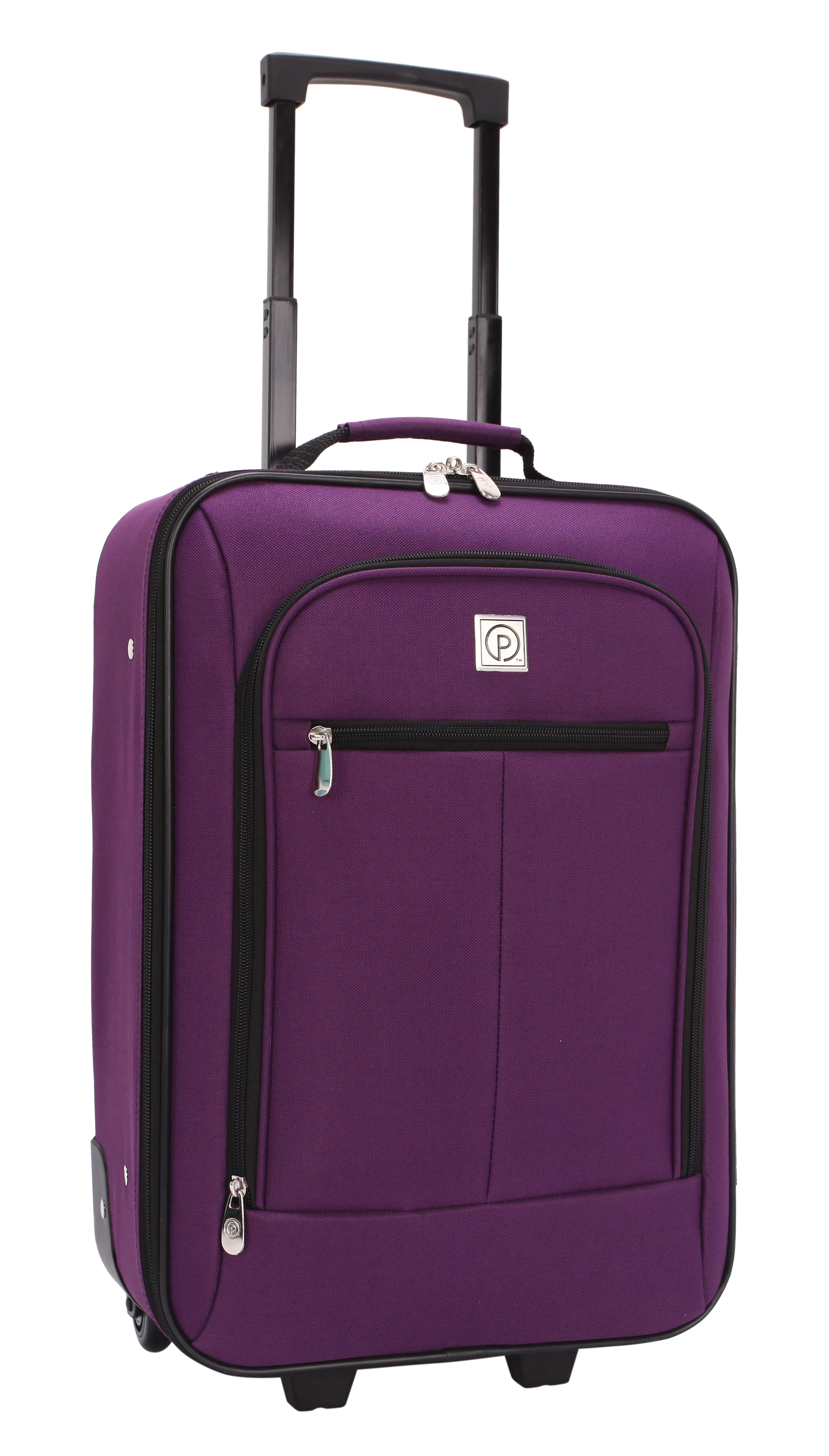 Protege Pilot Case 18" Carry-on Luggage, Purple, 12.5"L x 6.5"D x 19.25"H - image 2 of 7