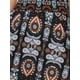thumbnail image 5 of Falda Maxi Ruffle Boho de Cintura Alta Floral para Mujeres INSPIRE CHIC XL Negra, 5 of 7