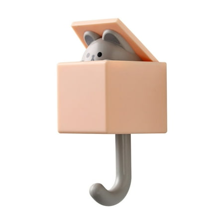 

Filing Clearance 1PC Squirrel Wall Hook Glue Household Cartoon Cute Hanger Key Umbrella Storage