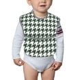 thumbnail image 6 of Zufioo Scottish Checkered Print Toddler Adjustable Waterproof Bib, 11.6x15 Inch Feeding Bib Suitable for 6-24 Month Babies, 6 of 8