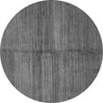 thumbnail image 1 of Ahgly Company Indoor Round Abstract Gray Modern Area Rugs, 8' Round, 1 of 4
