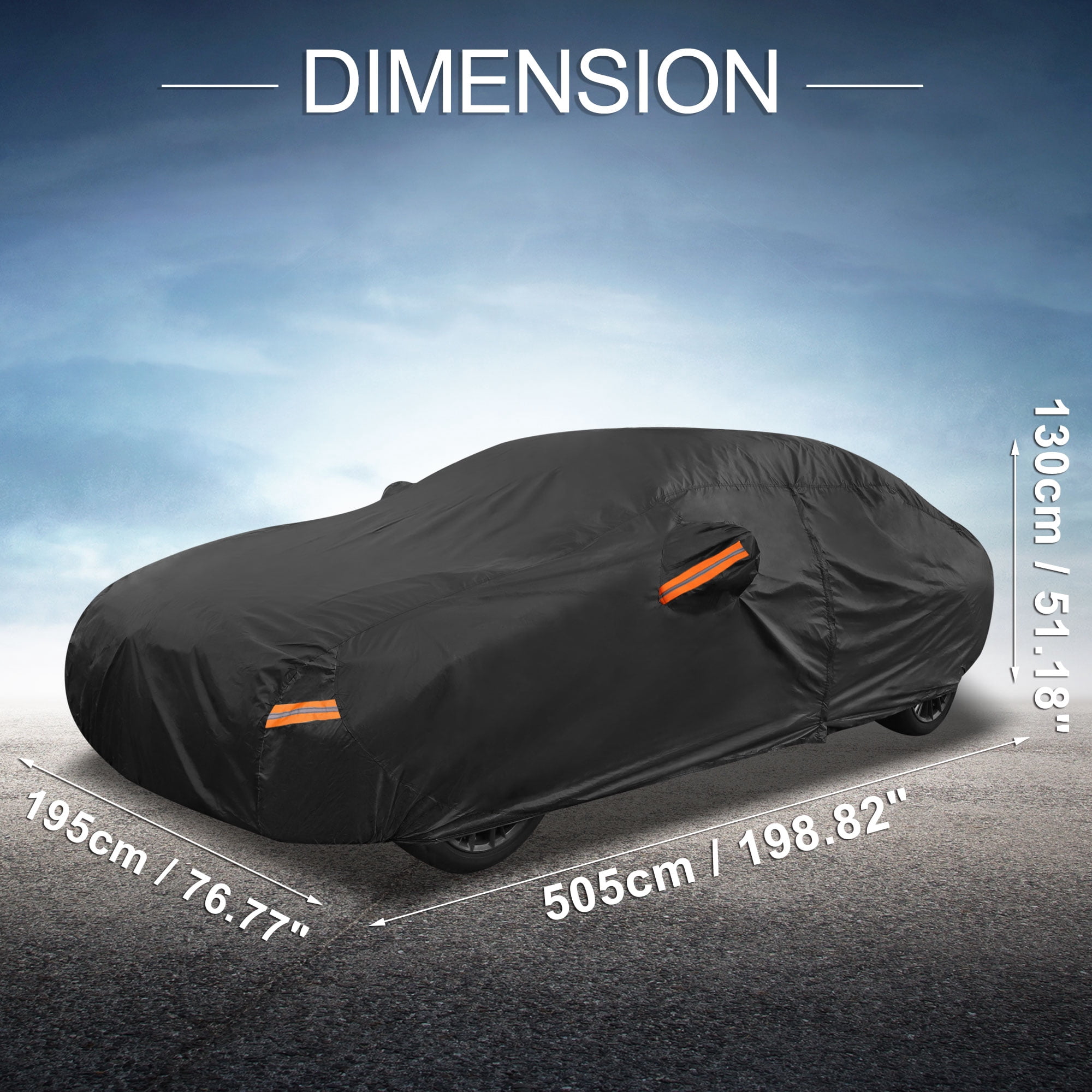 Unique Bargains 210D-PU Car Cover for Genesis G80