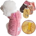 thumbnail image 2 of Soft Fleece Dog Clothes Winter Warm Puppy Kitten Pullover Pet Clothes for Small Dogs Chihuahua Bulldog Apparel Sweater for Dogs ShopWise Round, 2 of 10