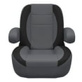 thumbnail image 2 of Wise 3127-1890 Premier Series Mid Back Pontoon Helm with Flip Up Arm Rests, Slate / Dark Neutral, 2 of 6