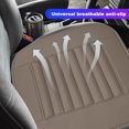 thumbnail image 4 of Funda universal para asiento delantero inferior funda para asiento delantero transpirable para la mayoría de los asientos de los coches, 4 of 9
