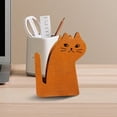 thumbnail image 3 of &Craft&Stationery Cute Cat Tape Dispenser Crafted from Wood for Desk Organization and Projects, 3 of 3