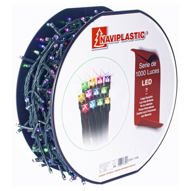 Serie Naviplastic Serie de 1000L Led multicolor y cable verde