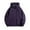 Purple, variant on Maoxin Men Jacket Men's Stitching Drawstring Hooded Slim Fashion Jacket Coat Outwear Jacket Coats , Khaki , 5XL