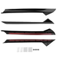 thumbnail image 2 of Left & Right Windshield A Pillar Molding Trims For Ford Explorer 2011-2019 2Pair, 2 of 8