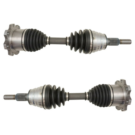 TRQ Front CV C/V Axle Drive Shaft Assembly & Pair for Chevy GMC 2500 HD 3500 CSA64117 Fits select: 2011-2014 CHEVROLET SILVERADO, 2011-2014 GMC SIERRA