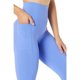 thumbnail image 3 of Legging Skechers Go Walk de cintura alta para mujer, azul Baja, 3 of 3