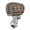African Stripe Southwestern, variant on chaqlin Brown Palm Leaves Half Outboard Motor Cover with Mesh Vent 10-25 HP Yacht Engine Hood Covers Waterproof Nonslip Tropical Print Boat Motor Protectors All Weather Universal Fit