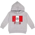 thumbnail image 2 of Inktastic Peruvian Soccer Toddler Hoodie, 2 of 4