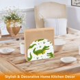 thumbnail image 4 of Ryvnso Crocodile Hand Drawn Acrylic Napkin Holder Table Kitchen Paper Tissue Organization, 4 of 7