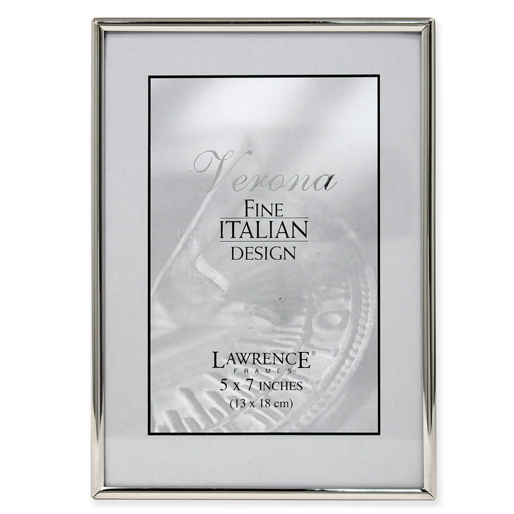 5x7 Simply Silver Metal Picture Frame