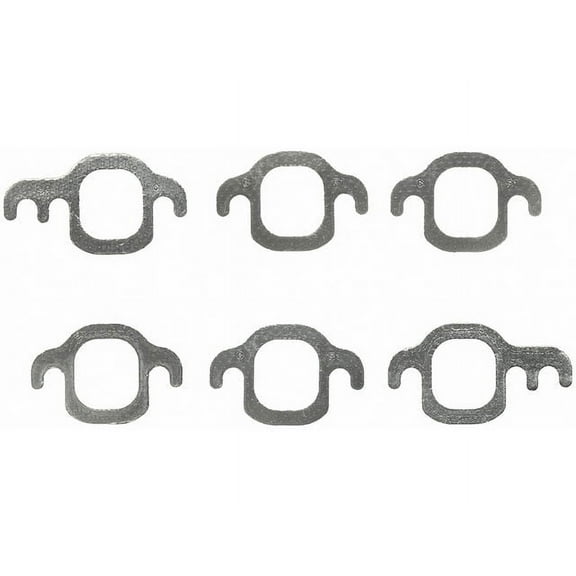Exhaust Manifold Gasket Set - Compatible with 1999 - 2013 GMC Sierra 1500 4.3L V6 2000 2001 2002 2003 2004 2005 2006 2007 2008 2009 2010 2011 2012