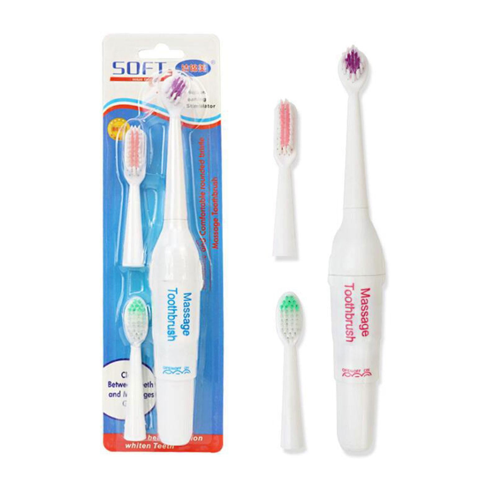 Electric Toothbrush rotary switch Soft Waterproof Toothbrush