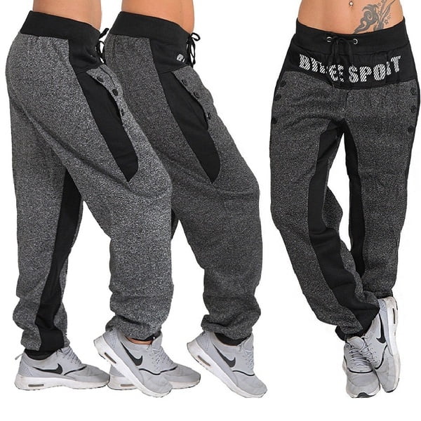 ladies baggy jogging bottoms