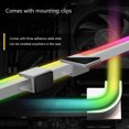 thumbnail image 1 of Tira De Luz 5V 3 PIN Light Strip AURA Sync ARGB Cinta de lámpara para chasis de PC (CMBO 2x40cm) Likrtyny  Para estrenar, 1 of 9