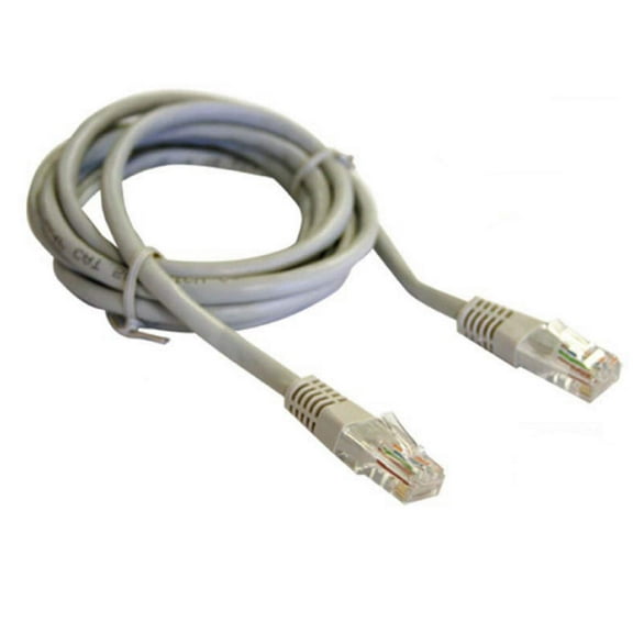 CAT-5E Networking Patch Cable 6 ft. Gray RJ45 DSL High-Speed Ethernet, SONITEK
