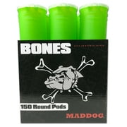 Maddog 150 Round BONES Paintball Pod - Lime - 6 Pack