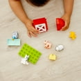 thumbnail image 6 of LEGO DUPLO Town Farm Animal Care 10949 Toy for Toddlers, Girls and Boys 2 Plus Years Old with Duck, Pig, Sheep & Cat Figures, Early Development Toys, 6 of 7