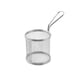 thumbnail image 1 of Yuarrent Cesta frita con asa Rejillas plateadas de acero inoxidable Utensilios de cocina Colador para freír aceite de malla Utensilios de cocina para el Cocina y Comedor Yuarrent HA070748-01, 1 of 6