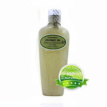 Dr. Adorable - 100% Pure Extra Virgin Coconut Oil Organic Cold Pressed Unrefined Natural Hair Skin - 8