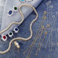 thumbnail image 3 of 10 Pcs Necklace Extenders Bracelet Extenders Chains Extenders for DIY Jewelry Making, 3 of 8