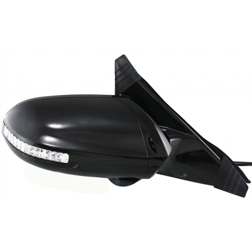 Mirror Compatible With 2009-2014 Nissan Maxima Right Passenger Side Heated In-Housing Signal Light Paintable Kool-Vue