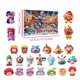 thumbnail image 5 of Caja ciega de payaso de Navidad para Halloween, funda para teléfono móvil con 24 cuentas atrás, marco de fotos, tenedor para pastel, conjunto de accesorios de resina DIY, 5 of 5
