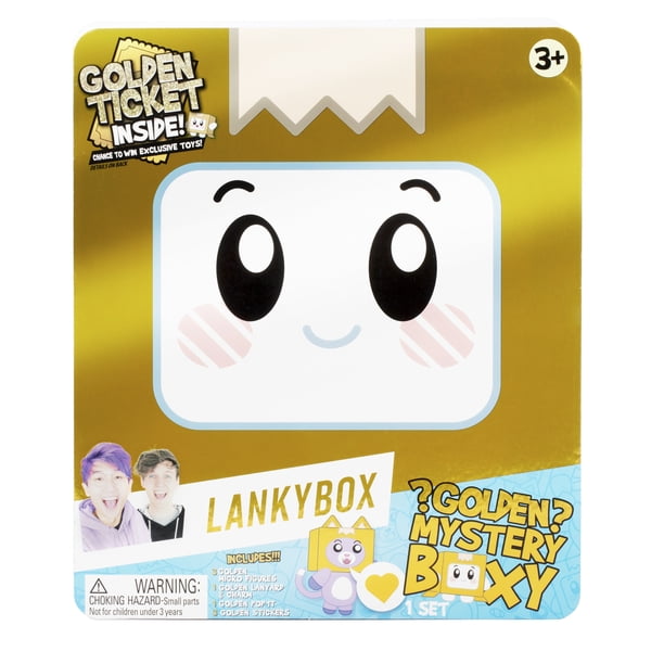 Lankybox Golden Box - Movie toy figures for hobby shops - Walmart