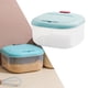 thumbnail image 3 of Recipiente de Almacenamiento Macarena Caja de Cereales Multiusos Contenedor Azul, 3 of 7