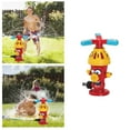 thumbnail image 1 of HUASHENG Garden Sprinkler 360 Rotating Sprinkler Large Area Coverage Adjustable Weighted Gardening Watering System, 1 of 5