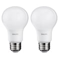 thumbnail image 2 of Philips 8 Watt A19 60 Watt Replacement 800 Lumen Daylight LED Light Bulb, 4 Pack, 2 of 6
