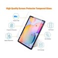 thumbnail image 3 of [2 Pack] Screen Protector for Samsung Galaxy Tab S6 Lite 10.4 inch 2024/2022/2020 SM-P620/SM-P625/SM-P610/P613/P615/P619, 9H Hardness Tempered Glass Film, S Pen Compatible/Face ID/Case Friendly, 3 of 7