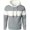 SKU00570-Grey-S, variant on New men's hooded sweatshirt, men's hoodie, with contrasting color design and thick padding, easily enhances casual fashion sense, large sizes available, machine washable