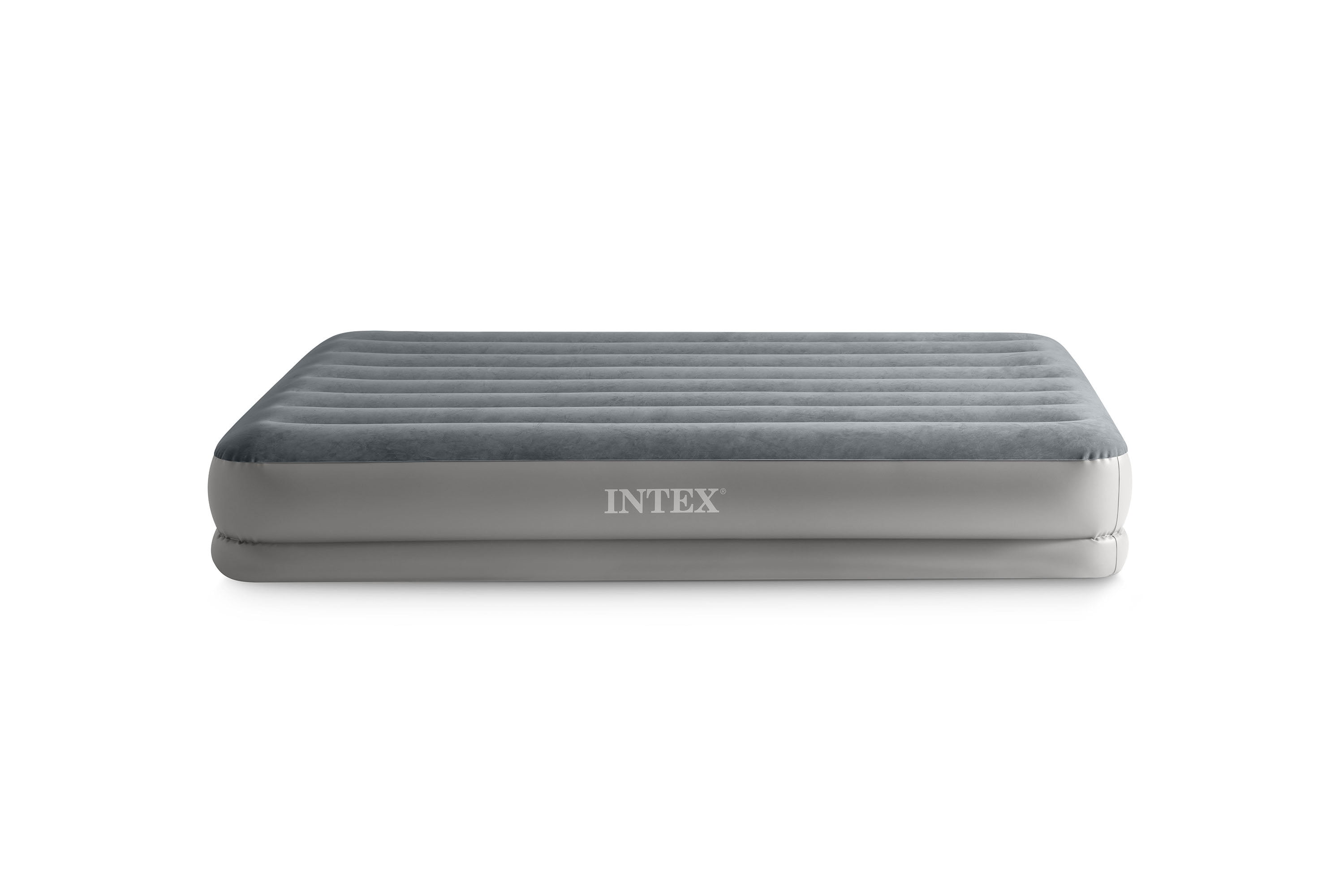 Intex Queen 12" Dura-Beam Prestige Air Mattress with USB Powered Pump